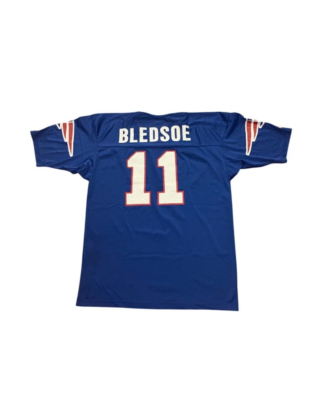 Vintage 1994 Champion New England Patriots Drew Bledsoe #11 NFL Jersey Men's 48